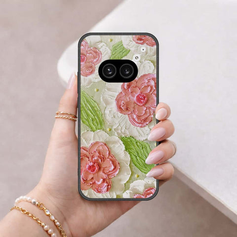 Nothing Phone 2a Cover - Floral Series 4 - HQ Ultra Shine Premium Infinity Glass Soft Silicon Borders Case