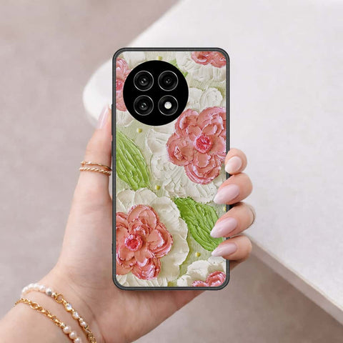 OnePlus Ace 5 Cover - Floral Series 4 - HQ Ultra Shine Premium Infinity Glass Soft Silicon Borders Case