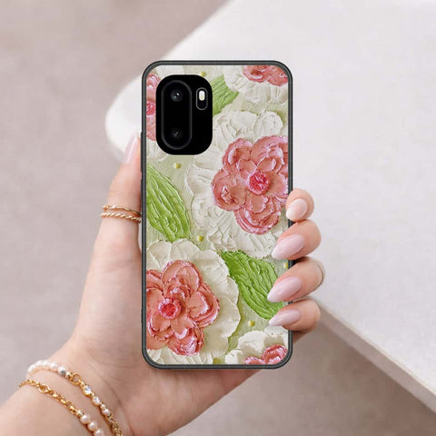 OnePlus Ace 6 Cover - Floral Series 4 - HQ Ultra Shine Premium Infinity Glass Soft Silicon Borders Case