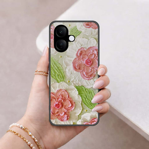 Vivo V60 Lite 5G Cover - Floral Series 4 - HQ Ultra Shine Premium Infinity Glass Soft Silicon Borders Case