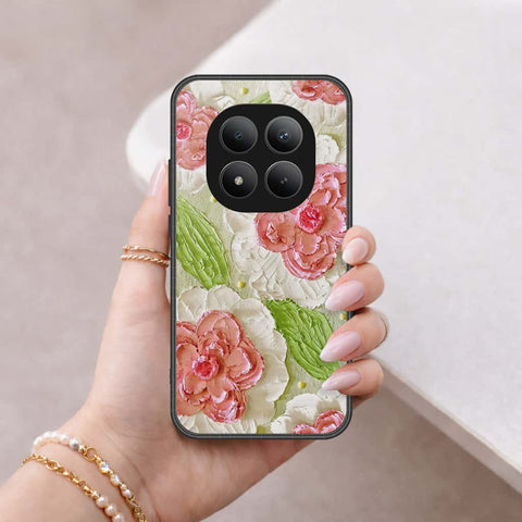 Xiaomi Redmi Note 15 Pro Plus Cover - Floral Series 4 - HQ Ultra Shine Premium Infinity Glass Soft Silicon Borders Case