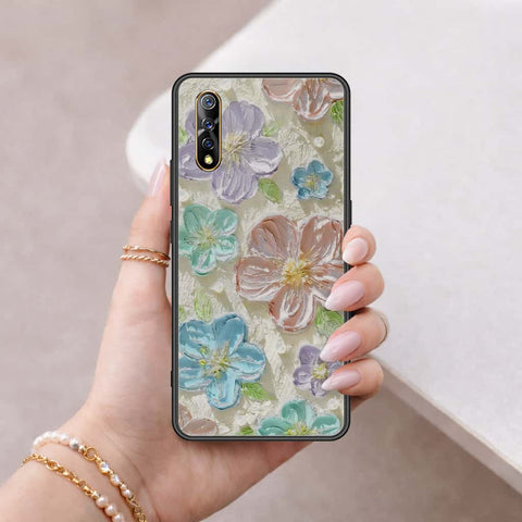 vivo iQOO Neo 855 Cover - Floral Series 4 - HQ Ultra Shine Premium Infinity Glass Soft Silicon Borders Case