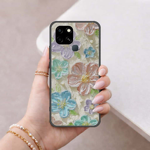 Infinix Smart 6 Cover - ONation Persian Rugs Series 2 - HQ Ultra Shine Premium Infinity Glass Soft Silicon Borders Cas