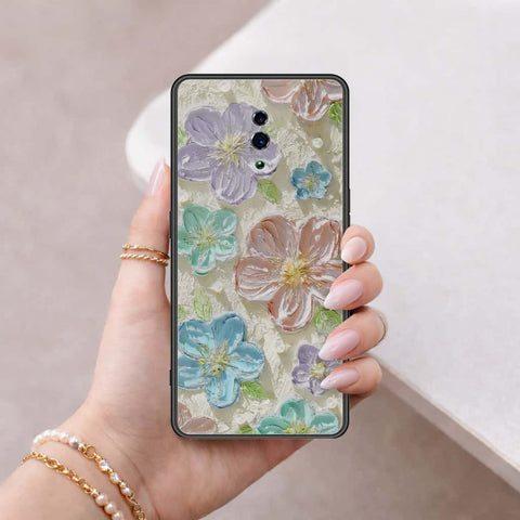 Huawei P9 Lite Cover - Floral Series 4 - HQ Ultra Shine Premium Infinity Glass Soft Silicon Borders Case