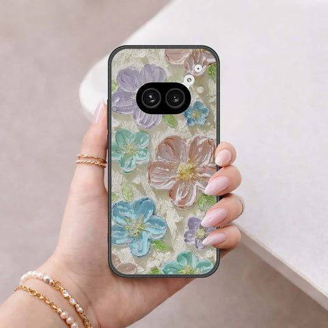 Nothing Phone 2a Cover - Floral Series 4 - HQ Ultra Shine Premium Infinity Glass Soft Silicon Borders Case