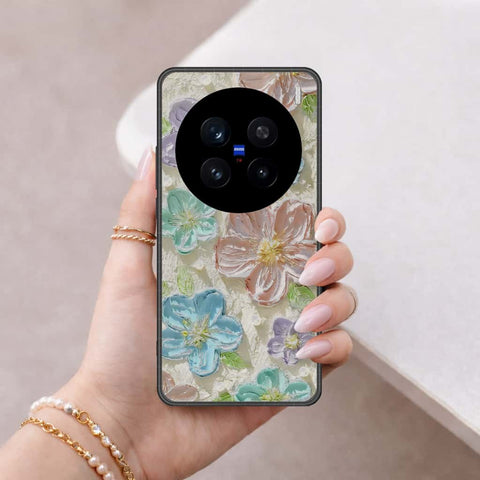 Realme C75 Cover - Floral Series 4 - HQ Ultra Shine Premium Infinity Glass Soft Silicon Borders Case