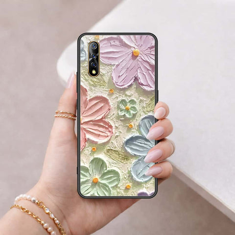 vivo iQOO Neo 855 Cover - Floral Series 4 - HQ Ultra Shine Premium Infinity Glass Soft Silicon Borders Case