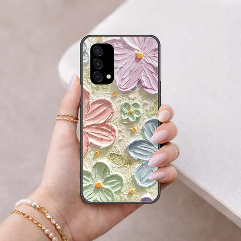 OnePlus Nord N200 5G Cover - Floral Series 4 - HQ Ultra Shine Premium Infinity Glass Soft Silicon Borders Case