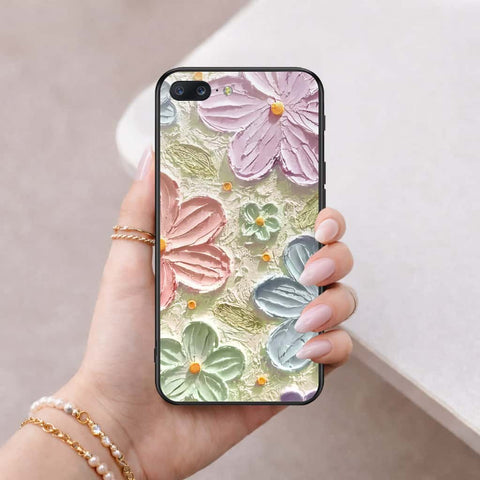OnePlus 5 Cover - Floral Series 4 - HQ Ultra Shine Premium Infinity Glass Soft Silicon Borders Case