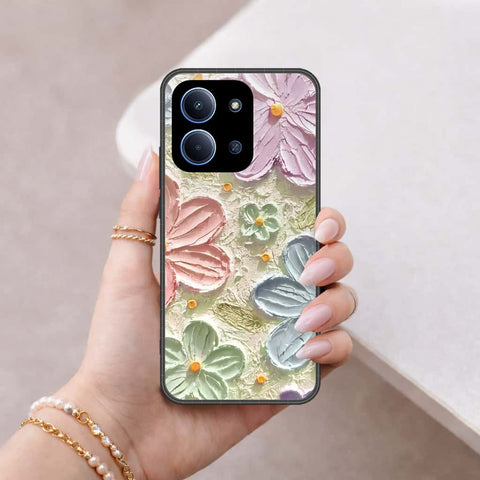 Xiaomi Redmi 15C 4G - Floral Series 4 - HQ Ultra Shine Premium Infinity Glass Soft Silicon Borders Case