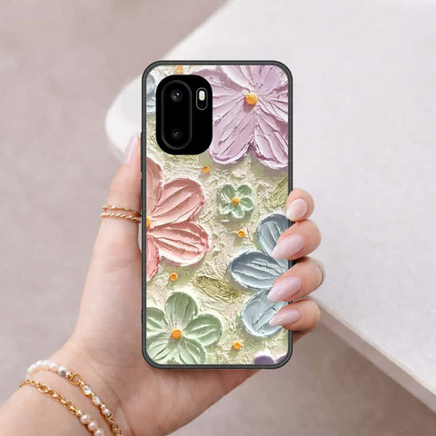 OnePlus Ace 6 Cover - Floral Series 4 - HQ Ultra Shine Premium Infinity Glass Soft Silicon Borders Case