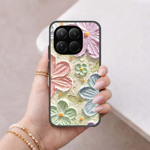 Xiaomi 14T Pro Cover - Floral Series 4 - HQ Ultra Shine Premium Infinity Glass Soft Silicon Borders Case