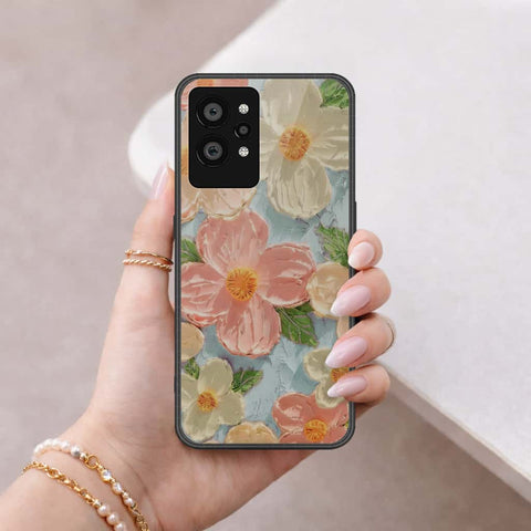 Realme GT 2 Pro Cover - Floral Series 4 - HQ Ultra Shine Premium Infinity Glass Soft Silicon Borders Case