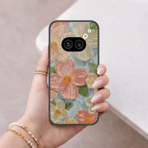 Nothing Phone 2a Cover - Floral Series 4 - HQ Ultra Shine Premium Infinity Glass Soft Silicon Borders Case