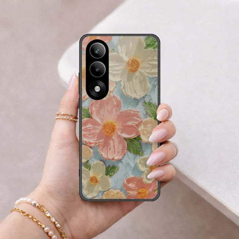 OnePlus Ace 5 Ultra Cover - Floral Series 4 - HQ Ultra Shine Premium Infinity Glass Soft Silicon Borders Case