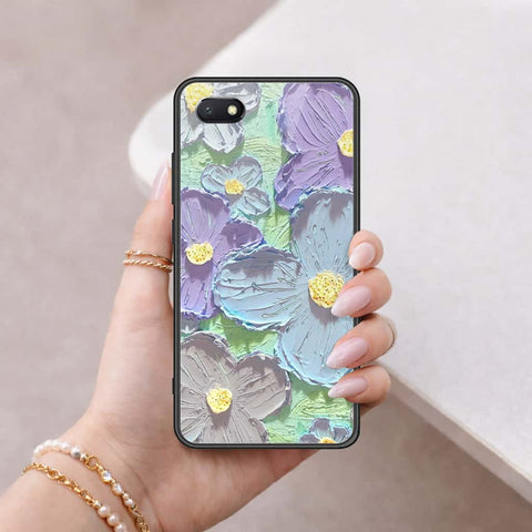 Honor 7S Cover - Floral Series 3 - HQ Ultra Shine Premium Infinity Glass Soft Silicon Borders Case