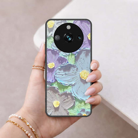 Realme 11 Pro Plus Cover - Floral Series 3 - HQ Ultra Shine Premium Infinity Glass Soft Silicon Borders Case