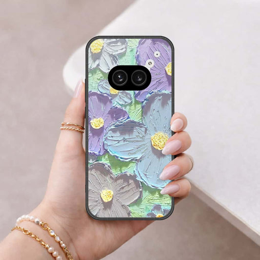Nothing Phone 2a Cover - Floral Series 3 - HQ Ultra Shine Premium Infinity Glass Soft Silicon Borders Case