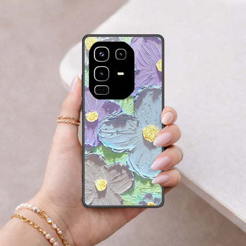 Infinix Note 50 Pro 4G Cover - Floral Series 3 - HQ Ultra Shine Premium Infinity Glass Soft Silicon Borders Case
