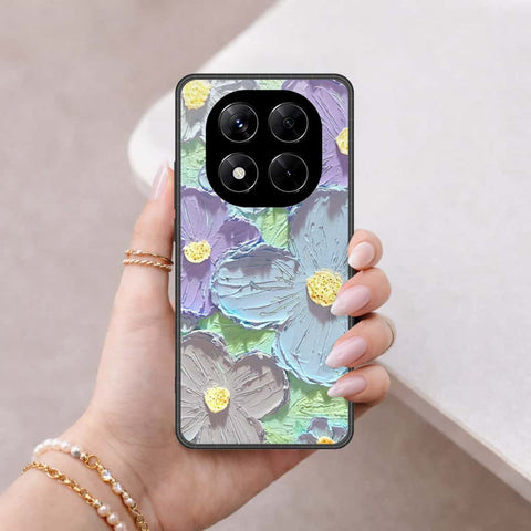 Xiaomi Redmi Note 14 Pro 4G Cover - Floral Series 3 - HQ Ultra Shine Premium Infinity Glass Soft Silicon Borders Case
