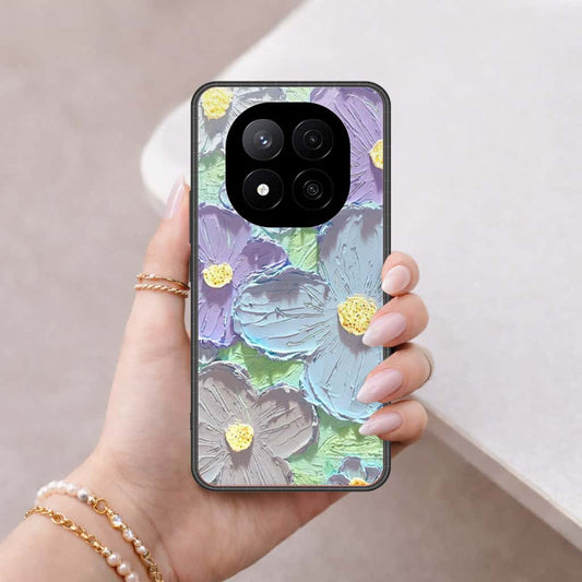 Xiaomi Redmi Note 14 Pro Plus 5G Cover - Floral Series 3 - HQ Ultra Shine Premium Infinity Glass Soft Silicon Borders Case