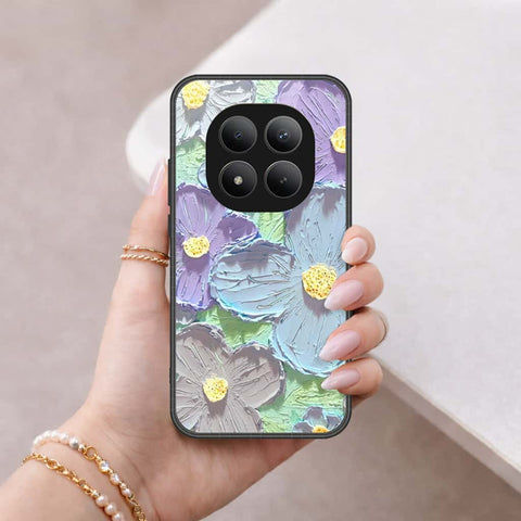 Xiaomi Redmi Note 15 Pro Plus Cover - Floral Series 3 - HQ Ultra Shine Premium Infinity Glass Soft Silicon Borders Case