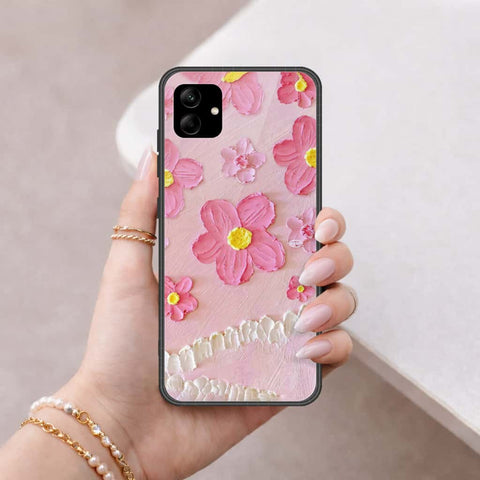 Samsung Galaxy M13 5G Cover - Floral Series 3 - HQ Ultra Shine Premium Infinity Glass Soft Silicon Borders Case