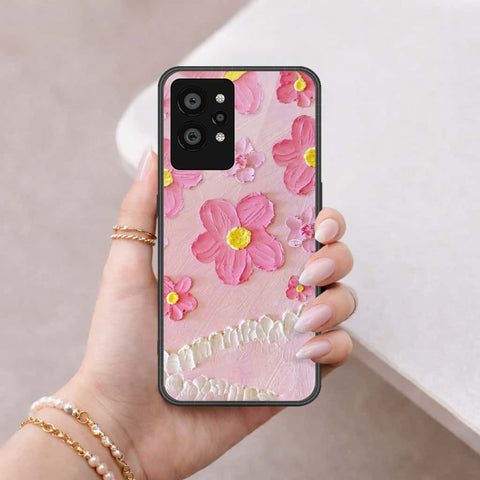 Realme GT 2 Pro Cover - Floral Series 3 - HQ Ultra Shine Premium Infinity Glass Soft Silicon Borders Case
