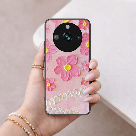 Realme 11 Pro Plus Cover - Floral Series 3 - HQ Ultra Shine Premium Infinity Glass Soft Silicon Borders Case