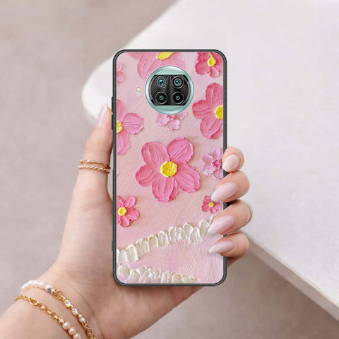 Xiaomi Redmi Note 9 Pro 5G Cover - Floral Series 3 - HQ Ultra Shine Premium Infinity Glass Soft Silicon Borders Case