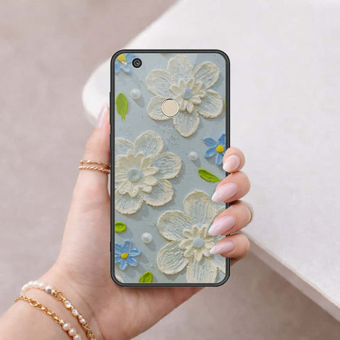 Huawei Honor 8 Lite Cover - Floral Series 3 - HQ Ultra Shine Premium Infinity Glass Soft Silicon Borders Case