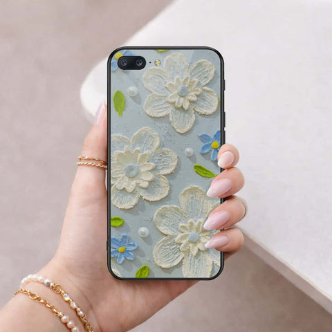 OnePlus 5 Cover - Floral Series 3 - HQ Ultra Shine Premium Infinity Glass Soft Silicon Borders Case