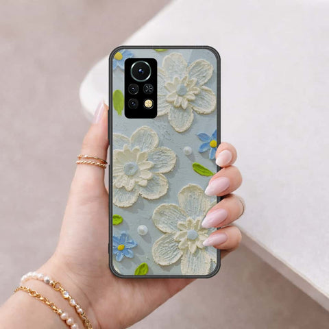 Infinix Note 11s Cover - Floral Series 3 - HQ Ultra Shine Premium Infinity Glass Soft Silicon Borders Case