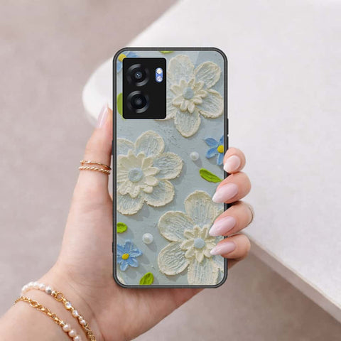 OnePlus Nord N300 Cover - Floral Series 3 - HQ Ultra Shine Premium Infinity Glass Soft Silicon Borders Case