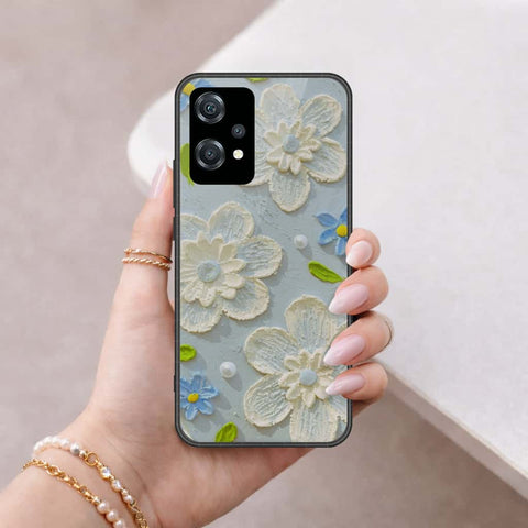 OnePlus Nord CE 2 Lite 5G Cover - Floral Series 3 - HQ Ultra Shine Premium Infinity Glass Soft Silicon Borders Case