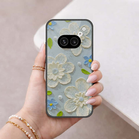 Nothing Phone 2a Cover - Floral Series 3 - HQ Ultra Shine Premium Infinity Glass Soft Silicon Borders Case
