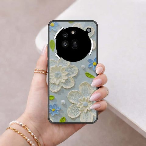 Nothing Phone 3a Pro Cover - Floral Series 3 - HQ Ultra Shine Premium Infinity Glass Soft Silicon Borders Case