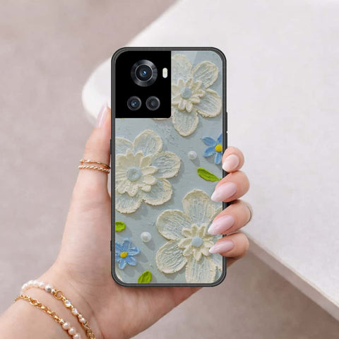 OnePlus 3T Cover - Floral Series 3 - HQ Ultra Shine Premium Infinity Glass Soft Silicon Borders Case