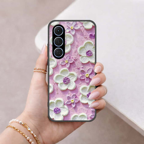 Tecno Spark 40 Pro Cover - Floral Series 3 - HQ Ultra Shine Premium Infinity Glass Soft Silicon Borders Case