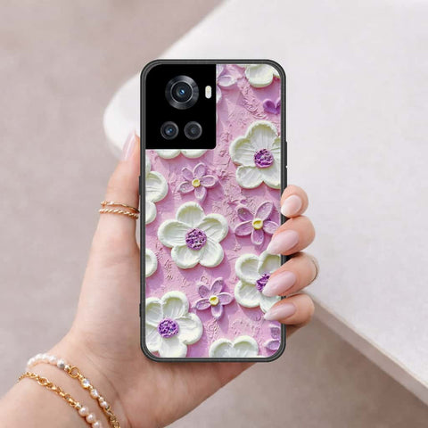 OnePlus 3T Cover - Floral Series 3 - HQ Ultra Shine Premium Infinity Glass Soft Silicon Borders Case