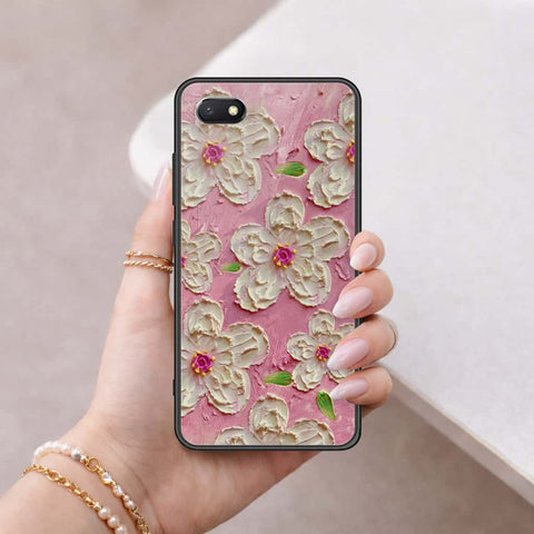 Honor 7S Cover - Floral Series 3 - HQ Ultra Shine Premium Infinity Glass Soft Silicon Borders Case