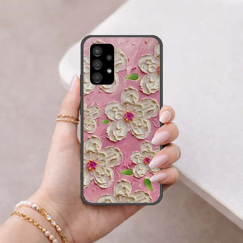 Samsung Galaxy A33 5G Cover - Floral Series 3 - HQ Ultra Shine Premium Infinity Glass Soft Silicon Borders Case