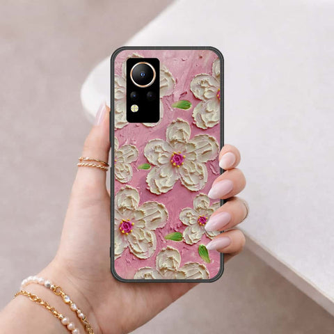 Infinix Note 12 Cover - Floral Series 3 - HQ Ultra Shine Premium Infinity Glass Soft Silicon Borders Case