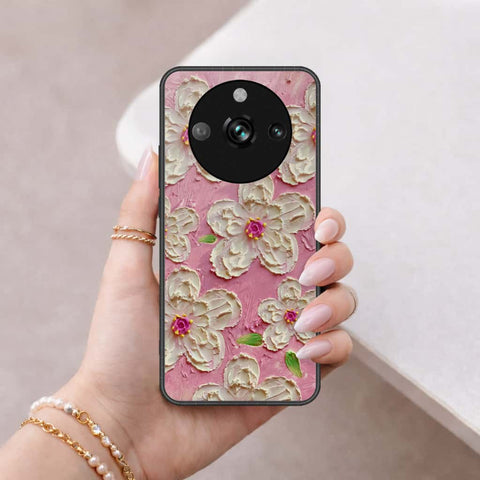 Realme 11 Pro Cover - Floral Series 3 - HQ Ultra Shine Premium Infinity Glass Soft Silicon Borders Case