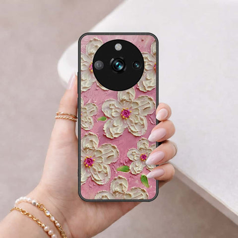 Realme 11 Pro Plus Cover - Floral Series 3 - HQ Ultra Shine Premium Infinity Glass Soft Silicon Borders Case