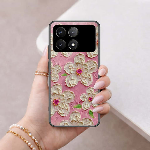 Xiaomi Poco X6 Pro Cover - Floral Series 3 - HQ Ultra Shine Premium Infinity Glass Soft Silicon Borders Case