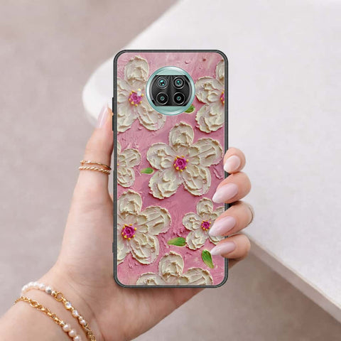 Xiaomi Redmi Note 9 Pro 5G Cover - Floral Series 3 - HQ Ultra Shine Premium Infinity Glass Soft Silicon Borders Case