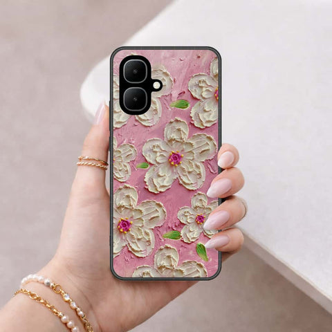 Infinix Smart 10 Cover - Floral Series 3 - HQ Ultra Shine Premium Infinity Glass Soft Silicon Borders Case