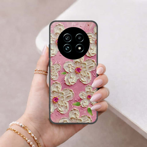 Realme 13 Pro Plus Cover - Floral Series 3 - HQ Ultra Shine Premium Infinity Glass Soft Silicon Borders Case