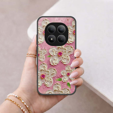 Xiaomi Redmi Note 15 Pro Plus Cover - Floral Series 3 - HQ Ultra Shine Premium Infinity Glass Soft Silicon Borders Case